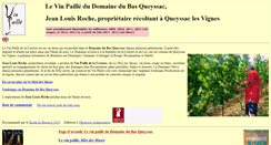 Desktop Screenshot of domainedubasqueyssac.com