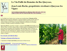 Tablet Screenshot of domainedubasqueyssac.com